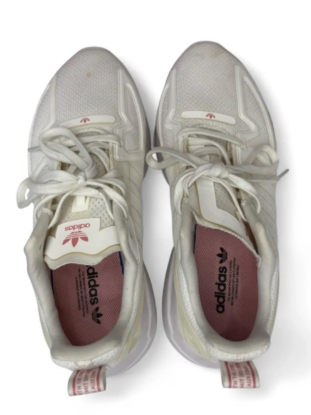 Adidas Wmns ZX 2K Flux 'White Glow Pink' Size 7
